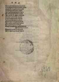 Qui comenza la nobel opera de arithmethica ne la qual se tracta tute cosse a mercantia pertinente facta & compilata per Piero borgi da venesia
