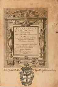 Le diuerse et artificiose machine del capitano Agostino Ramelli ... Nelle quali si contengono uarij et industriosi mouimenti, degni digrandissima speculatione, per cauarne beneficio in ogni sorte d'operatione; composte in lingua italiana e francese