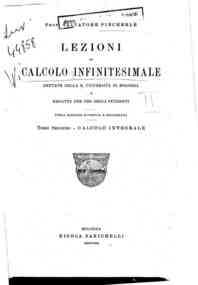 Lezioni di calcolo infinitesimale : dettate nella ... - 2: Calcolo integrale / Salvatore Pincherle