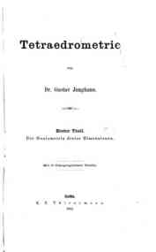 Tetraedrometrie - 1: Die Goniometrie dreier Dimensionen
