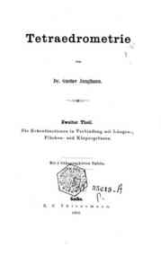Tetraedrometrie - 2: Die Eckenfunctionen in Verbindung mit Längen-, Flächen- und Kôrpengrôssen