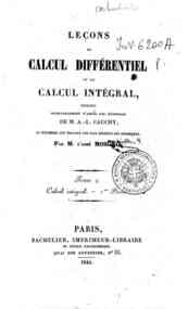 Lecons de calcul differentiel et de calcul integra... - 2: Calcul integral / par M. l'abbe Moigno