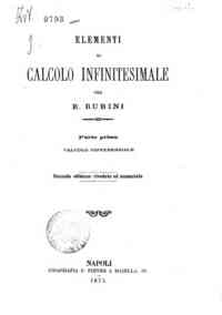 Elementi di calcolo infinitesimale - 1: Calcolo differenziale / per R. Rubini