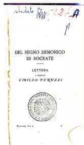 Dialoghi di Platone - 1.2: Apologia di Socrate / tradotti da Ruggiero Bonghi