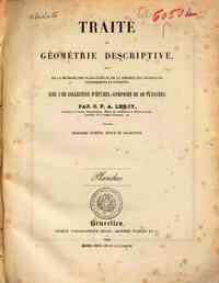 Traité de géométrie descriptive, suivi de la m... - [2]: Planches / C. F. A. Leroy