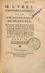 Œuvres d'histoire naturelle et de philosophie de ... - 7: Contemplation de la nature