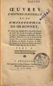 Œuvres d'histoire naturelle et de philosophie de ... - 10: Ecrits d'histoire naturelle