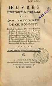 Œuvres d'histoire naturelle et de philosophie de ... - 12: Lettres sur diverse sujet d'histoire naturelle