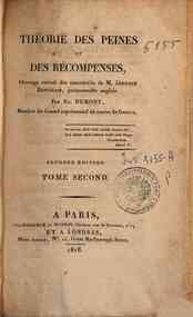 Théorie des peines et des récompenses, ouvrage e... - 2: Théorie des récompenses