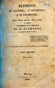 Elementi di algebra, d'aritmetica e di geometria o... - 2: Geometria