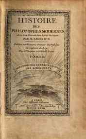 Histoire des philosophes modernes, avec leur portr... - 3: Histoire des restaurateurs de la philosophie: 1.e p.e