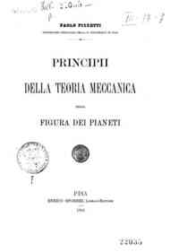 Principii della teoria meccanica della figura dei pianeti / Paolo Pizzetti