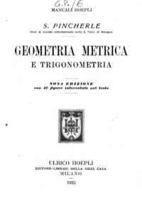 Geometria metrica e trigonometria / S. Pincherle