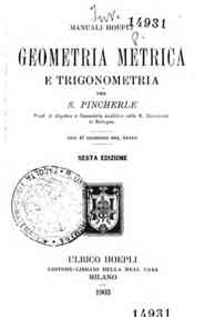Geometria metrica e trigonometria / per S. Pincherle