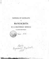 Extraits des manuscrits relatifs à la géométrie pratique des Grecs ... / textes restitués, traduits en français, annotés et publiés pour la première fois par A.J.H. Vincent