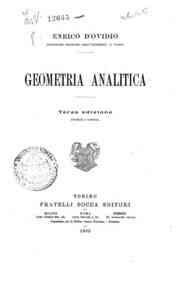 Geometria analitica / E. D'Ovidio
