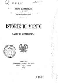 Istorie di mondi : saggi di astronomia