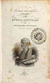 Discorso preliminare sullo studio della storia naturale / di Guglielmo Swainson, trad. di G. F. Lencisa