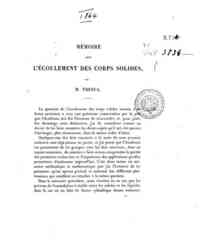Mémoire sur l'écoulement des corpes solides / par H. Tresca