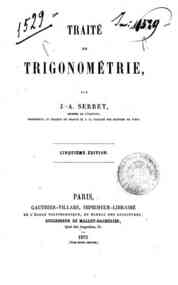 Traite de trigonometrie / J.-A. Serret