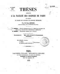 Études expérimentales sur la résistance électrique des métaux et sa variation sous l'influence de la   température / par M. René Benoit