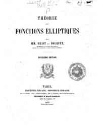 Théorie des fonctions elliptiques / par mm. Briot et Bouquet