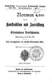 Verordnungen uber Eilenbahnwesen