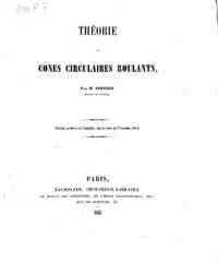 Théorie des cones circulaires roulants / par M. Poinsot