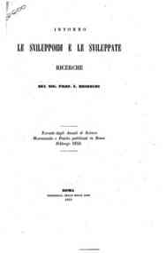 Intorno le sviluppoidi e le sviluppate : ricerche / [di] F. Brioschi