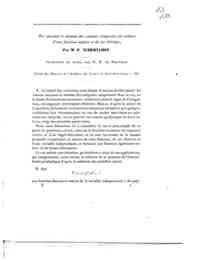 Des maxima et minima des sommes composées de valeurs d'une fonction entière et de   ses dérivées / par M. P. Tchébychef, trad. du russ par M. N. de Khanikof