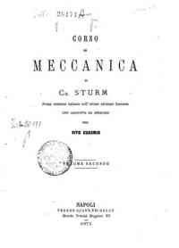 Corso di meccanica / di Ch. Sturm - 2 / Ch. Sturm