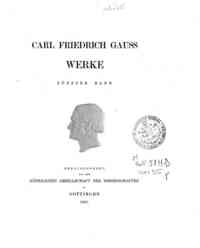 Werke - 5 / Carl Friedrich Gauss