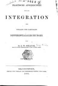 Praktische anwendungen fur die integration der tot... - 1 / von G.W. Strauch