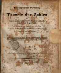 Encyklopadische Darstellung der Theorie der Zahlen... - 1 / von A. L. Crelle