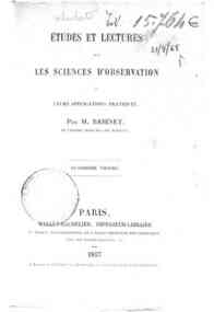 Études et lectures sur les sciences d'observation... - 4. Vol / par M. Babinet