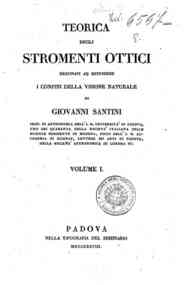Teorica degli stromenti ottici destinati ad estend... - 1
