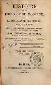 Histoire de la philosophie moderne, depuis la rena... - 2.1
