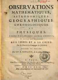 Observations mathematiques, astronomiques, geograp... - 1