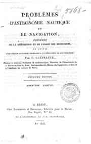 Problemes d'astronomie nautique et de navigation, ... - 1
