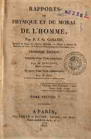 Rapports du physique et du moral de l'homme, par P... - 2