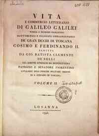 Vita e commercio letterario di Galileo Galilei nob... - 2