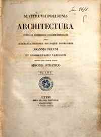 M. Vitruvii Pollionis Architectura textu ex re... - 1.1