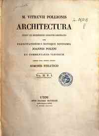 M. Vitruvii Pollionis Architectura textu ex re... - 2.1