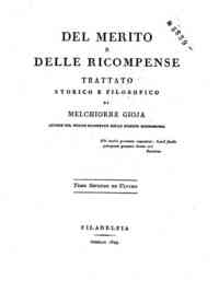 Nuovo prospetto delle scienze economiche ossia som... - 7/8: Del merito e delle ricompense trattato st... - 2