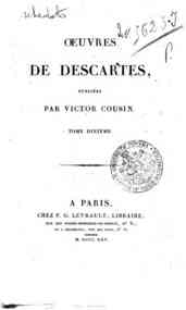 Oeuvres de Descartes, publiées par Victor Cousin.... - 10