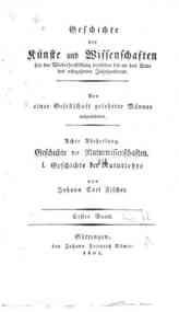 Geschichte der Physik seit der Wiederherstellung d... - 1