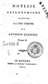 Notizie astronomiche adattate all'uso comune da An... - 2