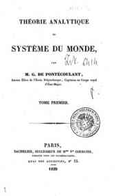 Théorie analytique du système du monde, par M. G... - 1