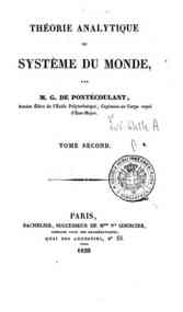 Théorie analytique du système du monde, par M. G... - 2