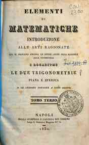 Elementi di matematiche introduzione alle arti rag... - 3